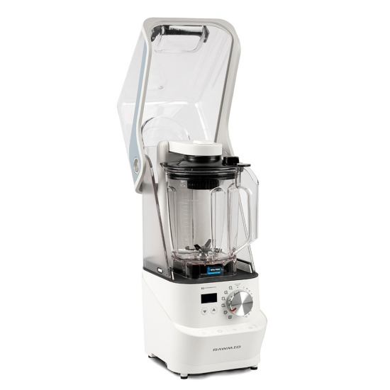 Профессиональный вакуумный блендер с антишумовым колпаком RAWMID PRO RPB-04 белый