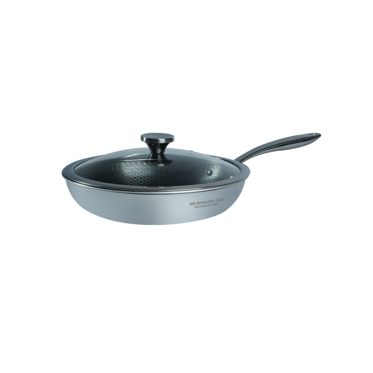 Сковорода с крышкой RAWMID RAP-01 28 см