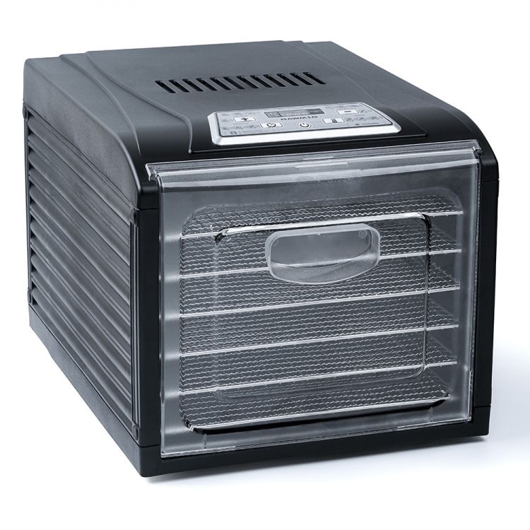 Дегидратор (электросушилка) RAWMID Dream Vitamin DDV-07 (стальные лотки) (цвет чёрный) (уцененный)