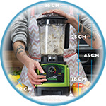 Компактный блендер для смузи и коктейлей Rawmid Dream Greenery 2