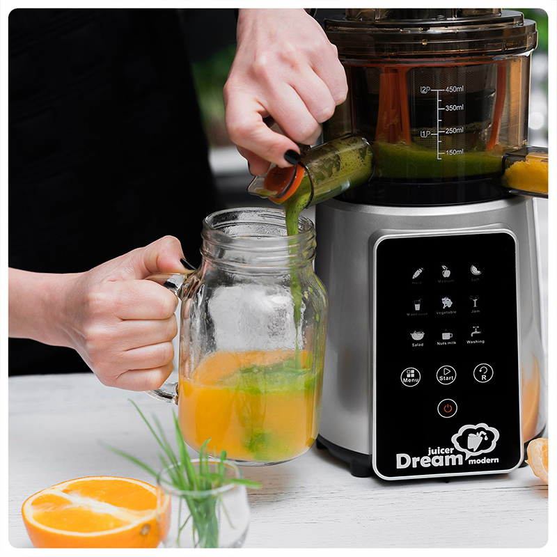 Свежий сок пророщенной пшеницы витграсс соковыжималка RAWMID Dream Modern JDM-80